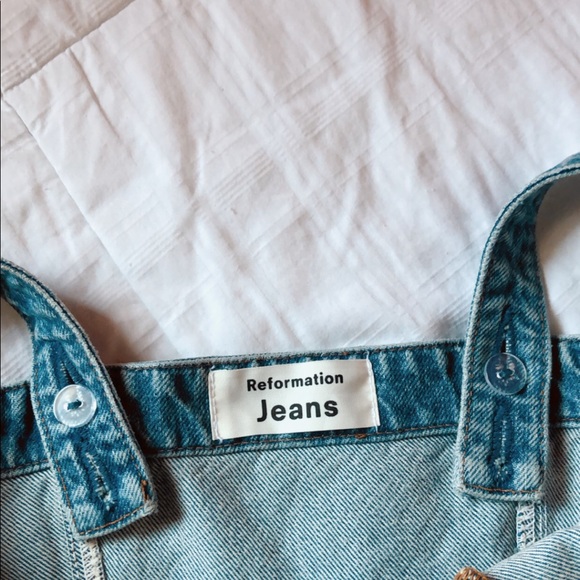 REFORMATION DENIM DRESS - Picture 3 of 7